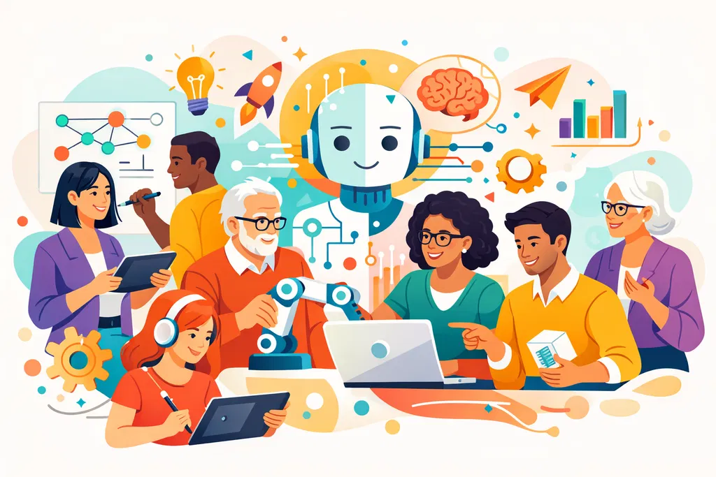 Hero Image: Human at Intersection of Technology and Creativity